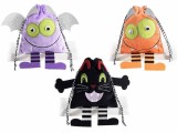 Cumpara ieftin Set 3 saculeti dulciuri Halloween textil multicolor cm 21,5 x 20 H
