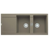Chiuveta Franke Maris 114.0490.332 MRG 621, 1160 x 500mm, 2 cuve, Fragranit, Oyster