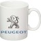 Cana alba personalizata &quot;Peugeot&quot;, INOVATIX&reg;. 330ml