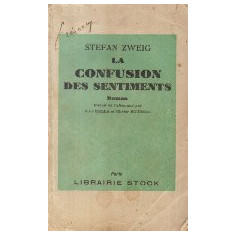 La Confusion Des Sentiments, Editie 1932