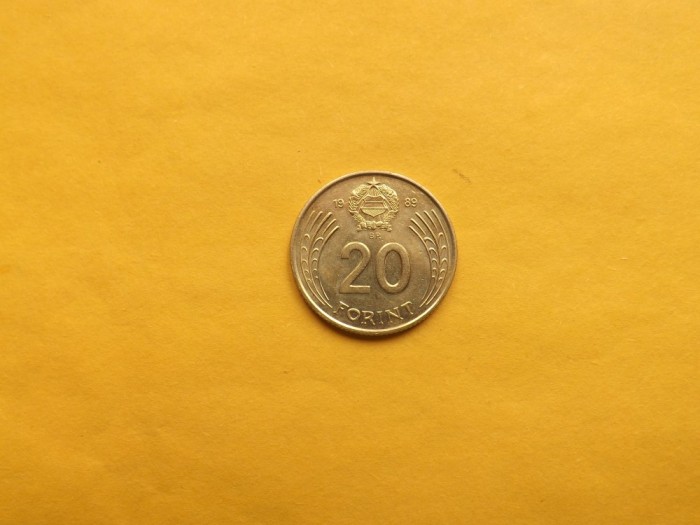 Ungaria 20 Forint 1989 - MU 1