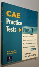 CAE Practice Tests Plus 1 with KEY - Alan Stanton, Susan Morris * FARA CD, REZOLVARI CU CREION!!!!