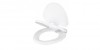 Capac WC Familie EvoSanitary Soft Close cu Reductor Copii, Polipropilena, LPF-207