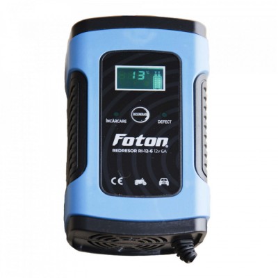 Redresor auto inteligent Foton RI-12-6 cu desulfatare foto
