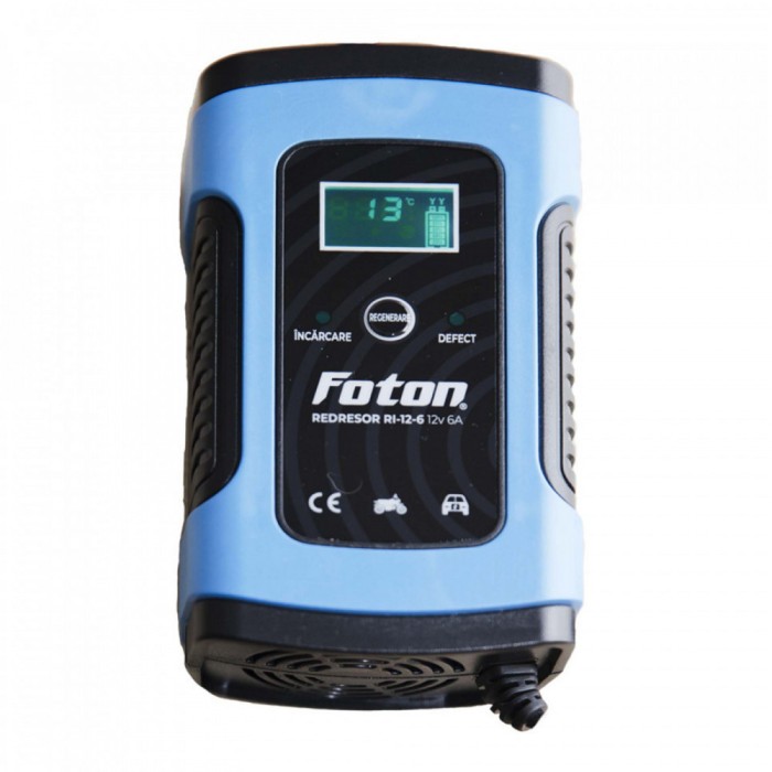 Redresor auto inteligent Foton RI-12-6 cu desulfatare
