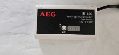 Invertor de tensiune 12V 230V AEG SW 600 SINUS, NU FUNCTIONEAZA . foto