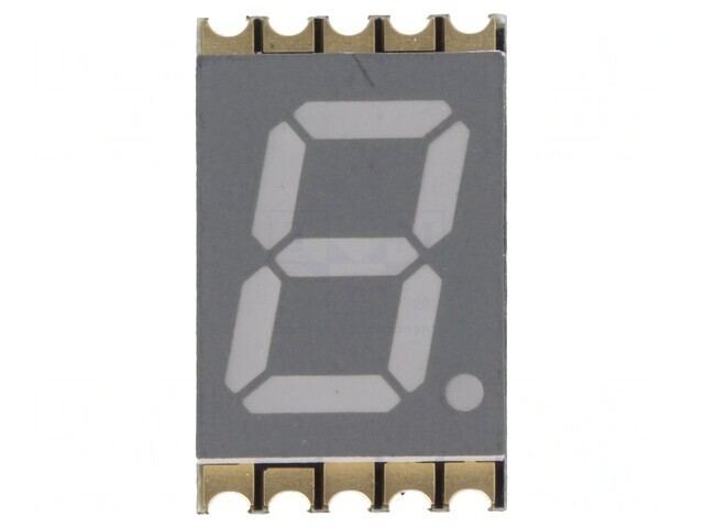 Afișaj LED 7 Segmente 10mm Albastru