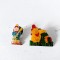 Lot 2 insigne metal NAF-NAF, Franta, Vintage,