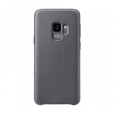 Husa Plastic Samsung G965 Galaxy S9 Plus Hyperknit EF-GG965FJEGWW Gri Blister Original foto