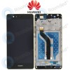 Huawei P9 Lite (VNS-L21, VNS-L31) Capac frontal modul display + LCD + digitizer negru