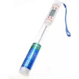 Termometru Digital cu Sonda Metalica de Insertie, Alimentar pentru Mancare si Bauturi, cu, Afisaj LCD, Oprire Automata, Interval de Masurare -50&deg;C 300