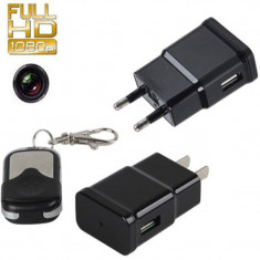 Camera Spion Incarcator de priza USB 1080P foto