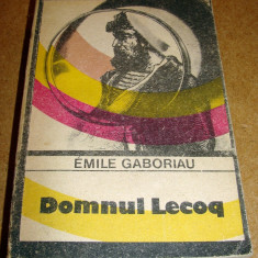 EMILE GABORIAU - DOMNUL LECOQ