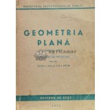 Geometria plana. Manual unic pentru clasa a VIII-a si a IX-a medie (1950) - 1950 ($M46)