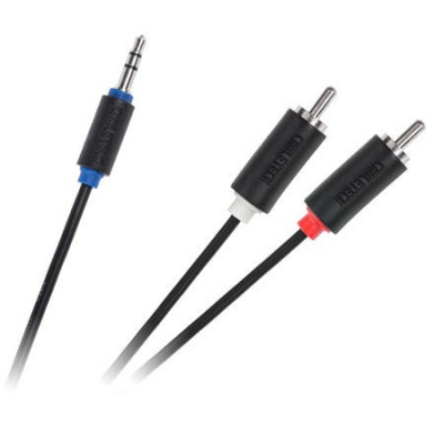 CABLU JACK 3.5 TATA - 2RCA TATA CABLETECH STANDARD 5M foto