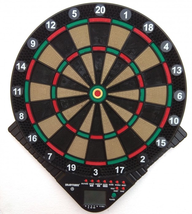 tintar dartboard joc darts electronic DEFECT ptr piese sau recuzita decor bar