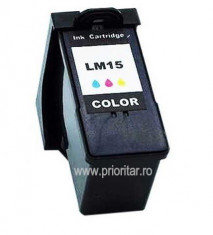 Cartus COLOR LEXMARK-15 18C2110 LEXMARK15 18C2110 compatibil TRICOLOR foto