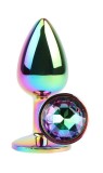 Dildo metalic Rosy Jewelled