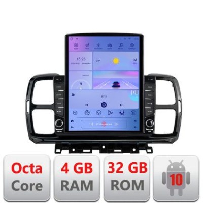 Navigatie Citroen C5 Aircross Android radio gps internet Octa Core 4+64 LTE Kit-aircross+EDT-E709 CarStore Technology foto
