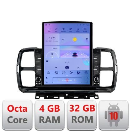 Navigatie Citroen C5 Aircross Android radio gps internet Octa Core 4+64 LTE Kit-aircross+EDT-E709 CarStore Technology