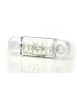 Lampa Gabarit Led 716 W97.3 12V-24V Pozitie Alb Was