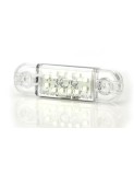 Lampa Gabarit Led 716 W97.3 12V-24V Pozitie Alb Was
