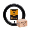 Cameră de aer pentru trotineta electrică 10x2,5 Black Cat &ndash; valvă dreaptă | Motorevolution