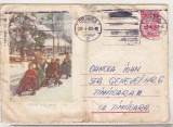 Bnk ip Intreg postal circulat 1960 - Predeal - Cu saniuta, Dupa 1950