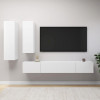 VidaXL Set dulapuri TV, 4 piese, alb, lemn prelucrat 3078733