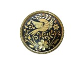 BROSA VINTAGE DIN METAL, TOLEDO / DAMASCENE