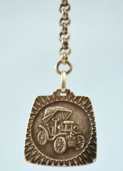 Breloc argint pentru masina 800 Fob Key Chain Oldsmobile Italy