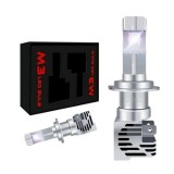 2 x Led H7 Lumini Lampa Faruri Becuri Auto Camoin Moto Hi/Low Beam 50W 5000lm 6500K 12V 24V