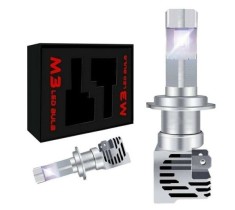 2 x Led H7 Lumini Lampa Faruri Becuri Auto Camoin Moto Hi/Low Beam 50W 5000lm 6500K 12V 24V