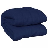 Patura grea, albastru, 220x230 cm, 11 kg, material textil