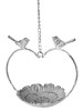 Baie pasarele din fier forjat antik grey AJA406, Jardiniere