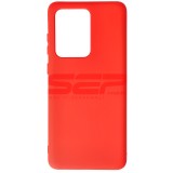 Husa Silicon Samsung Galaxy S20 Ultra, Rosu - Protectie Premium
