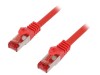 Patch cord S/FTP Cat6 LSZH roșu 1,5m, Logilink