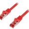 Patch cord S/FTP Cat6 LSZH roșu 1,5m