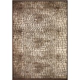 Covor Model Luna 1842-12, Marime 140 x 200 cm, Maro, Inaltime Fir 6 mm, Antialergic, Polipropilena, Living, Dormitor, Sufragerie, Birou