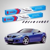 Cumpara ieftin Ștergătoare Mercedes-Benz SLK R171 2004-2011 | Set Față Flat &ndash; TeamCar&reg;