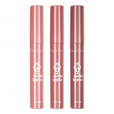 Set 3 Rujuri Lichide Mate Ranee Delicious Matte Lipgloss #A