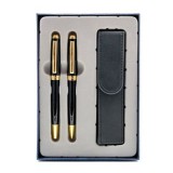Set cadou stilou + pix + etui Cresco Symphony 850006 SY-03, corp metalic negru