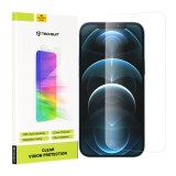 Folie sticla iPhone 12 Pro Max Techsuit Clear Vision Glass, transparenta