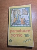 almanah umoristic - perpetuum comic - urzica - din anul 1989
