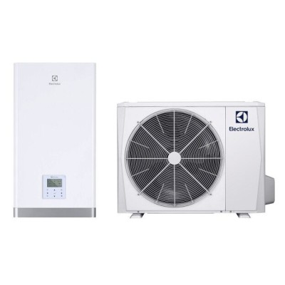 Pompa de caldura Electrolux tip split, pentru incalzire si racire, 12kW, 150 mp, A+++ Wi-Fi, alimentare trifazat 380V, R32, model EMHP-12Y/N8 foto