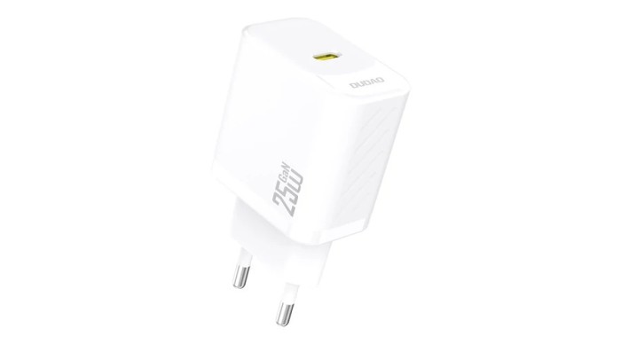 &Icirc;ncărcător de perete Dudao A27 25W GaN USB-C - Alb