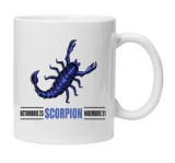Cana alba personalizata &quot;scorpion&quot;, INOVATIX&reg;. 330ml