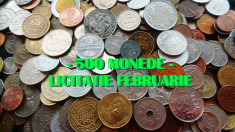 500 MONEDE DIFERITE STRAINE+ ROMANESTI = DE LA 1 LEU: LICITATIE LUNA FEBRUARIE! foto