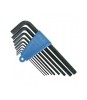 Set Chei Imbus Negative Mega, 9 piese, 1.5-10mm, Otel Scule, Suport Plastic