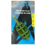 Method Feeder Attack Inline FLat Culoare Verde 60 G